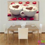 Diamond Painting Cappuccino 30x40cm - Rond_