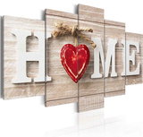 Diamond Painting Home Rood 100x50cm_