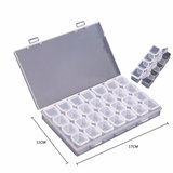 Diamond Painting Sorteerdoosje 28 slots Wit_