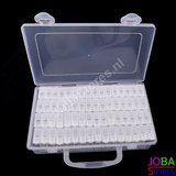 Diamond Painting Ultieme Steentjes Bewaarset (7x 64 slots TicTac style sorteerdoos + 2x 447 zakjes steentjes)_