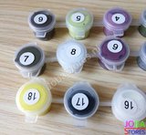 Schilderen op nummer Dolfijnen 40x50cm_