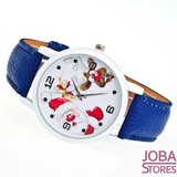 OP=OP Kerst Horloge 02 Blauw_