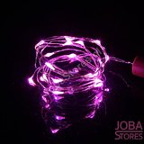 OP=OP Mini Led Verlichting Kurk 20 leds Roze_