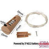 OP=OP Mini Led Verlichting Kurk 20 leds Paars_