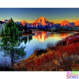 Schilderen op nummer Prachtige Bergen 40x50cm_