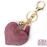OP=OP Bling Sleutelhanger Hart Paars_