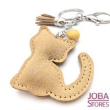 Bling Sleutelhanger Kat Wit_