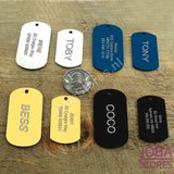 Custom Honden Penning Dog Tag_