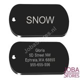 Custom Honden Penning Dog Tag_