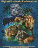 Diamond Painting Big Cats 40x50cm_