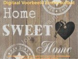 Diamond Painting Home Sweet Home 01 30x40cm_