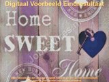 Diamond Painting Home Sweet Home 04 30x40cm_