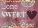 Diamond Painting Home Sweet Home 05 30x40cm_