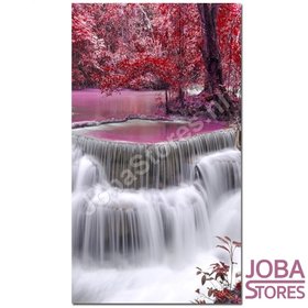 Diamond Painting Rode Waterval 40x60cm