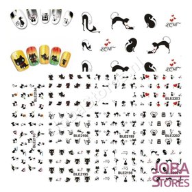 Nagel Sticker Set Katjes (220 stickers)