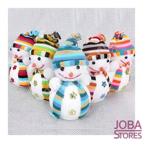 Sneeuwpoppetjes assorti (5 stuks)