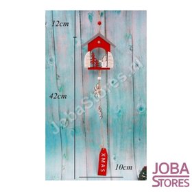 OP=OP Houten Kerst Slinger Sneeuwpop