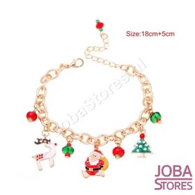 Kerst Armband met bedeltjes 03