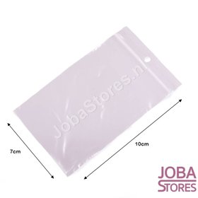 Gripzakjes - 70x100mm - 50micron (100 stuks)