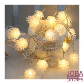 Kerst / Herfst Lampjes Dennenappel (1,5m - 10 lampjes)