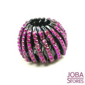 Haar Sierraad Bling Klein Donker Roze