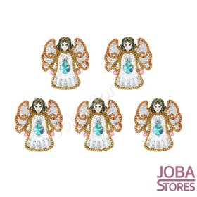 Diamond Painting Sleutelhanger Set Engelen