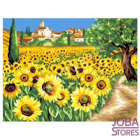 Schilderen op nummer 