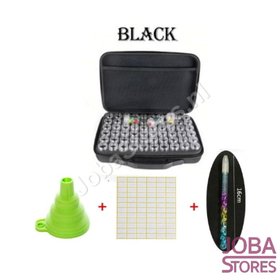 Diamond Painting Luxury Storage Case 60 slots (Black)