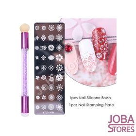 Nail Polish Stamp Set Easy Stamp 01