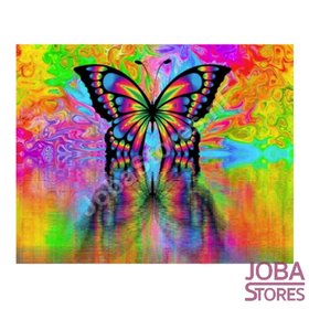 Painting by number Butterfly 40x50cm (Color Canvas)