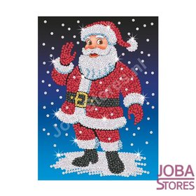 Sequin Art / Sequins art Santa Claus