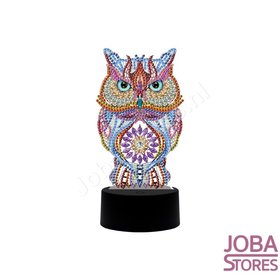 Diamond Painting 3D Illusion Lamp Owl