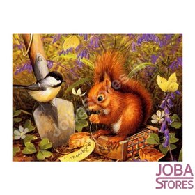 Diamond Painting Squirrel 30x40cm