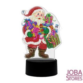 Diamond Painting 3D Illusion Lamp Christmas (Santa)
