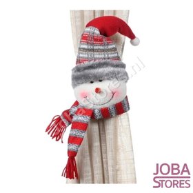 Curtain holder Christmas (Snowman)