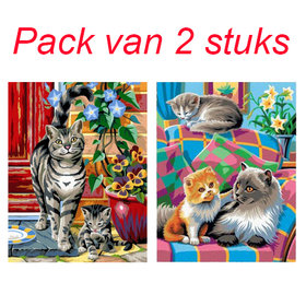 Schilderen op nummer 