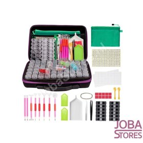 Diamond Painting Luxury storage case 60 slots Pro incl. Accessories