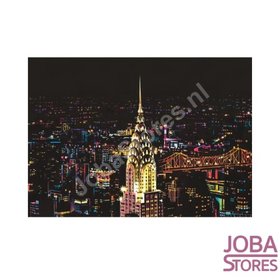 Scratch Drawing Large "Colorful City" New York (41x29cm)