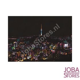 Scratch Drawing Large "Colorful City" Seoul (41x29cm)