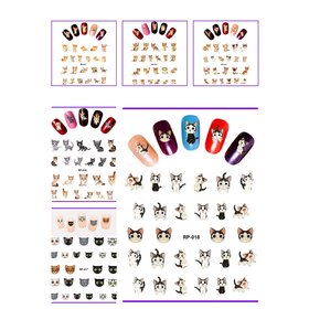 Nail Sticker Set Cats (150 stickers)