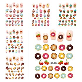 Nail Sticker Set Sweets (150 stickers)