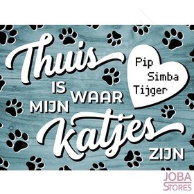 Diamond Painting Custom Cats Blue (30x40cm)