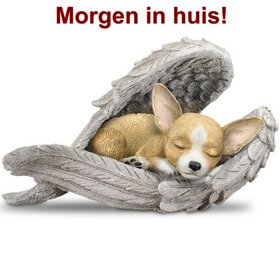 Diamond Painting Puppy in wings 02 30x40cm