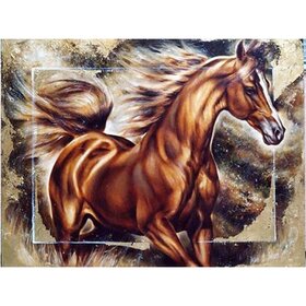 Diamond Painting Horse 02 (size and shape of stones of your choice)