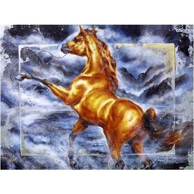 Diamond Painting Horse 03 (size and shape of stones of your choice)