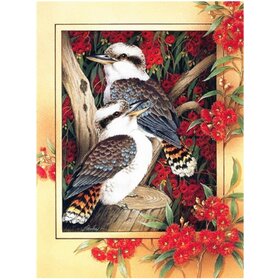 Diamond Painting Picturesque birds 06 (size and shape of stones of your choice)