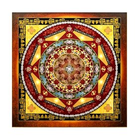 Diamond Painting Mandala 004 (size and shape of stones of your choice)