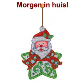 Diamond Painting Hanging Ornament Santa