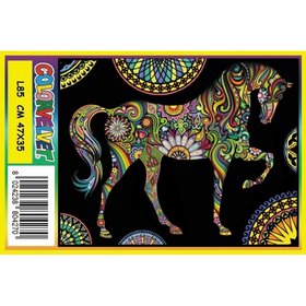 ColorVelvet Velvet coloring page large nr. L85 without markers (47x35cm)