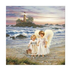 Diamond Painting Little Angels 02 (choose size and shape of diamonds)